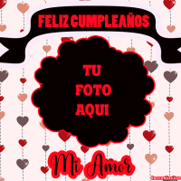 Marco de Feliz Cumpleanos mi Amor