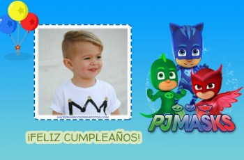 Heroes en Pijamas feliz cumpleanos
